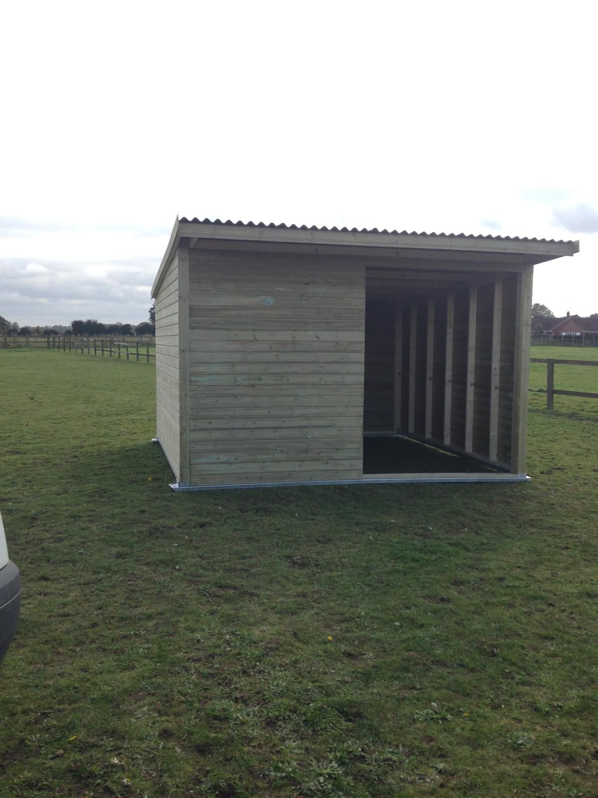 Completed equestrian building 11