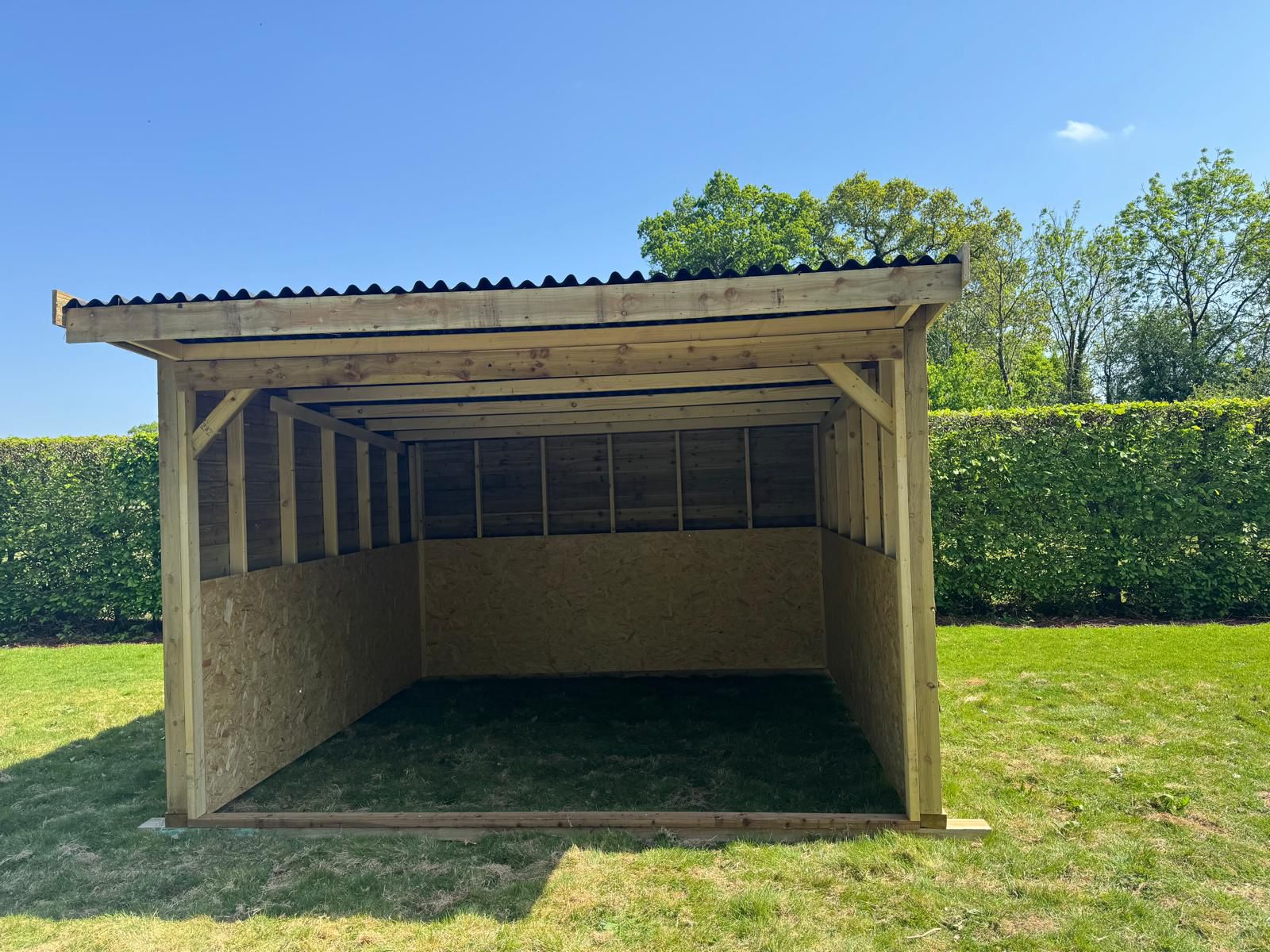 Completed equestrian building 13