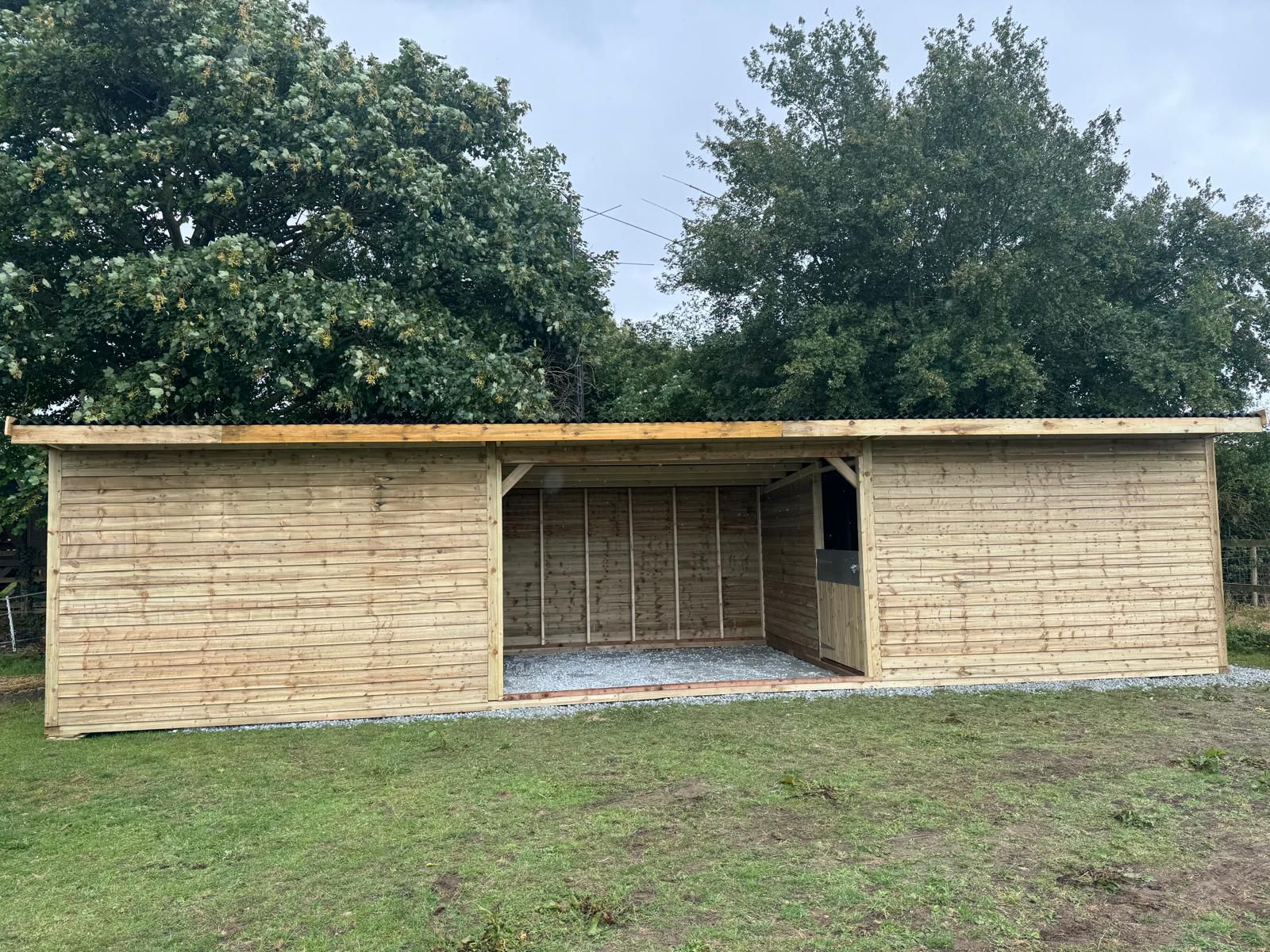Completed equestrian building 4