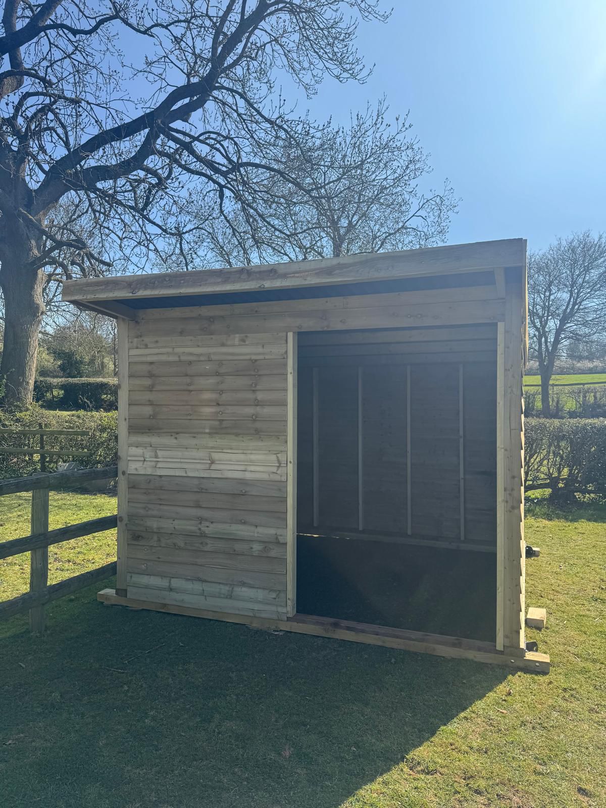 Completed equestrian building 9